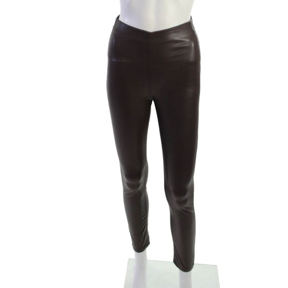 Rag & Bone Womens Ankle Jeggings Brown 100% Polyester Petite Size XS